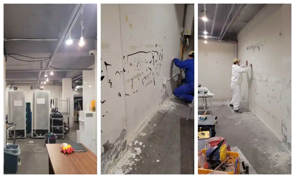 페인트도장-작업-중